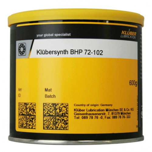 KLUBER Klubersynth BHP 72-102, 600 г