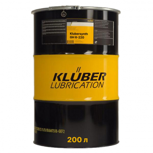 KLUBER Klubersynth GH 6-220, 200 л
