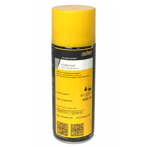 KLUBER Kluberfood NH1 14-222 Spray, 400 г